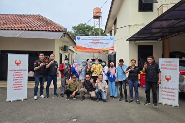 Yayasan Cakra Sehati Gelar Tes VCT Bersama Puskesmas Jagakarsa Dan Yayasan Mutiara Maharani Untuk Klien Rehabilitasi